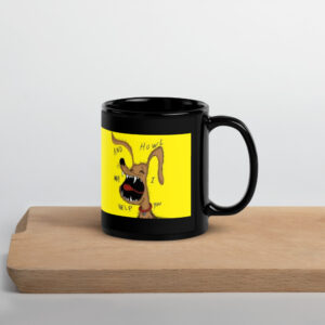 Black Glossy Mug
